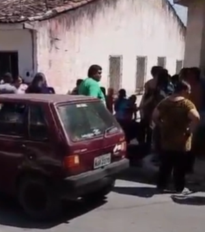 Motociclista fica ferido após trafegar em alta velocidade no Centro de Rio Largo