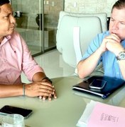 Júlio Cezar e Marx Beltrão discutem novos investimentos para Palmeira