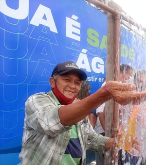 [Vídeo] Renan Filho inaugura sistema de abastecimento de água em comunidade quilombola de Monteirópolis