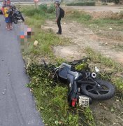 Motoqueiro sofre grave acidente na BR 316