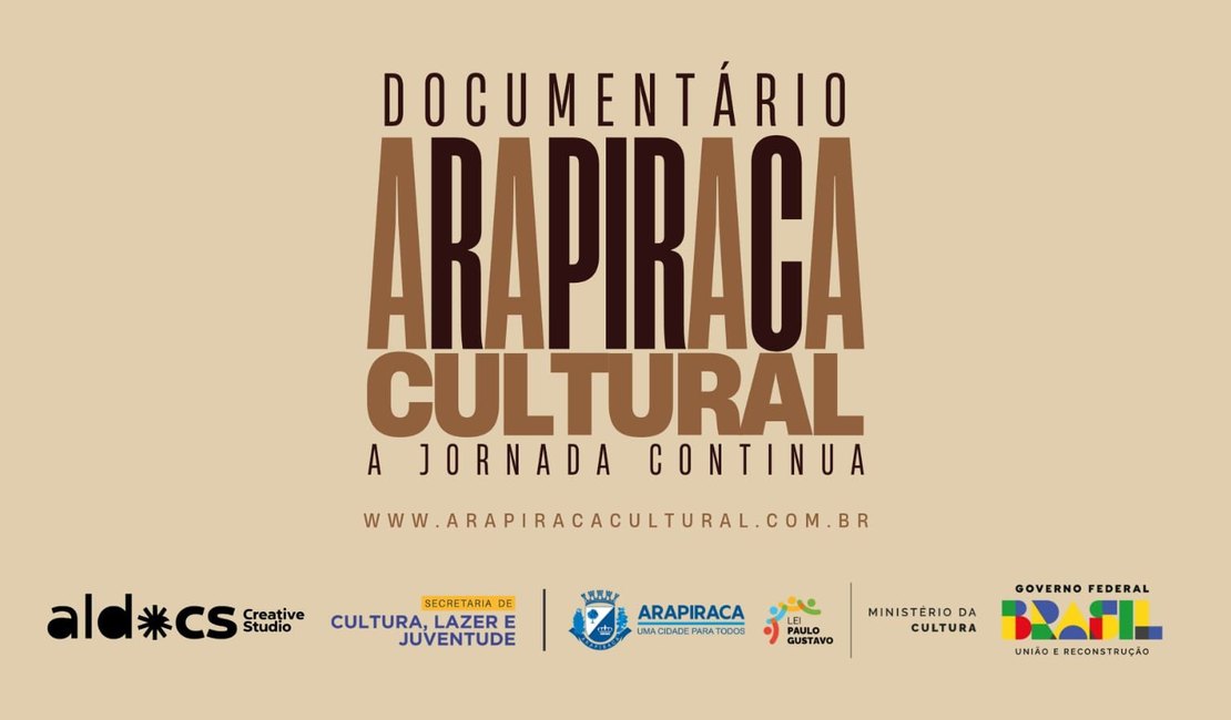 Com entrada franca, documentário sobre Cultura de Arapiraca é exibido no Vila Vinil neste domingo