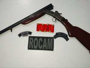 Após discussão, homem é preso com arma de fogo em Girau do Ponciano
