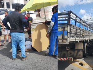 Adolescente é atropelado ao tentar atravessar fora da faixa na Avenida Menino Marcelo