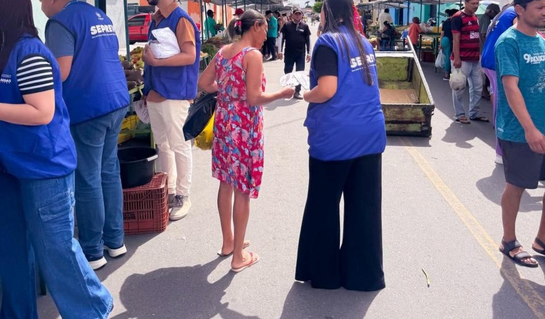Seprev promove conscientização sobre segurança no carnaval em Arapiraca