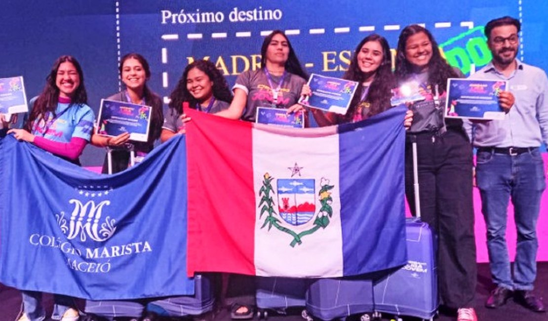 Jovem de Porto Calvo integra equipe campeã nacional de empreendedorismo e tecnologia