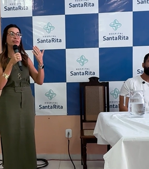 Deputado Fabio Costa visita Hospital Santa Rita e reforça destinação de recursos para unidade em Palmeira dos Índios