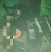 [Vídeo] Incêndio em residência deixa homem morto em Maragogi