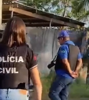 Polícia Civil cumpre mandado em chácara para apurar morte de jovem em Santa Luzia do Norte