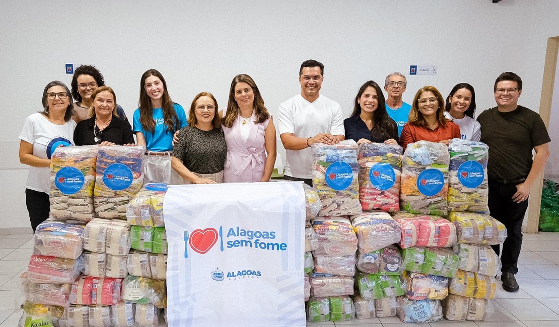 Programa Alagoas sem Fome celebra seis meses com recorde de doações a instituições locais