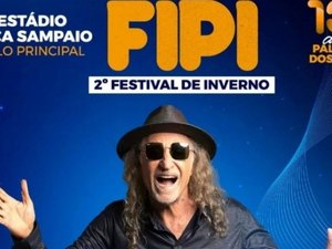 Alceu Valença divulga show em suas  redes sociais oficiais , evento será realizado no dia 18 em Palmeira