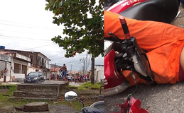 Homem é assassinado a tiros em cima de moto no bairro Vergel do Lago