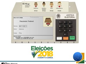 No site do TRE/AL, eleitor pode simular votação na urna eletrônica