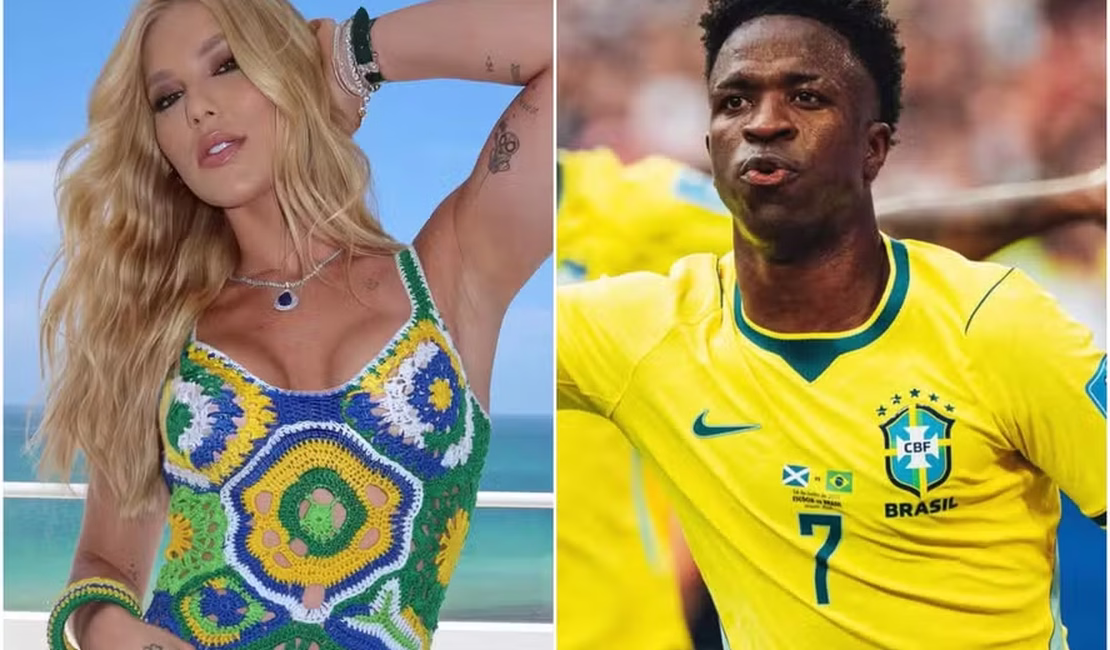 Virginia Fonseca cita Vini Jr. em previsão para jogo entre Brasil e Noruega