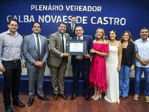 Câmara concede Título de Cidadão Honorário ao vereador Luciano Marinho