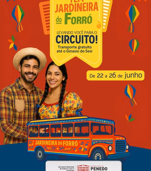 Prefeitura de Penedo oferece transporte gratuito para o Circuito Alagoano de Quadrilhas Juninas em Penedo
