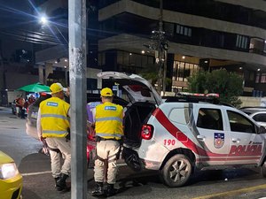 Ronda no Bairro detém indivíduo após agressão na orla de Maceió