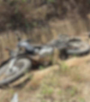 Idoso morre após perder o controle da moto e cair em vala na AL-115 em Palmeira dos Índios