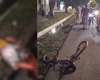 Ciclista morre após ser atropelado por motocicleta no Santos Dumont