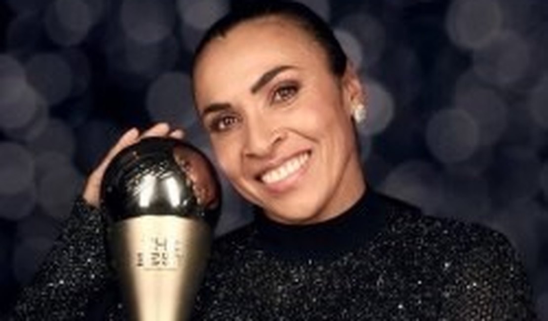 Marta vence primeiro Prêmio Marta de gol mais bonito do ano no The Best Fifa 2024