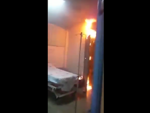 [Vídeo] Aquecimento de ar-condicionado provoca princípio de incêndio no HGE