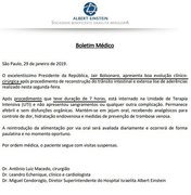 Bolsonaro segue internado em UTI após cirurgia 