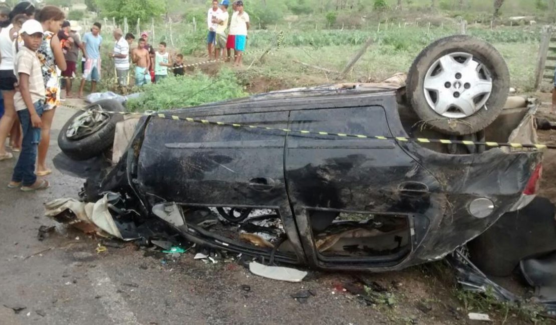 Após sair de motel, casal morre em trágico acidente no Sertão de Alagoas 
