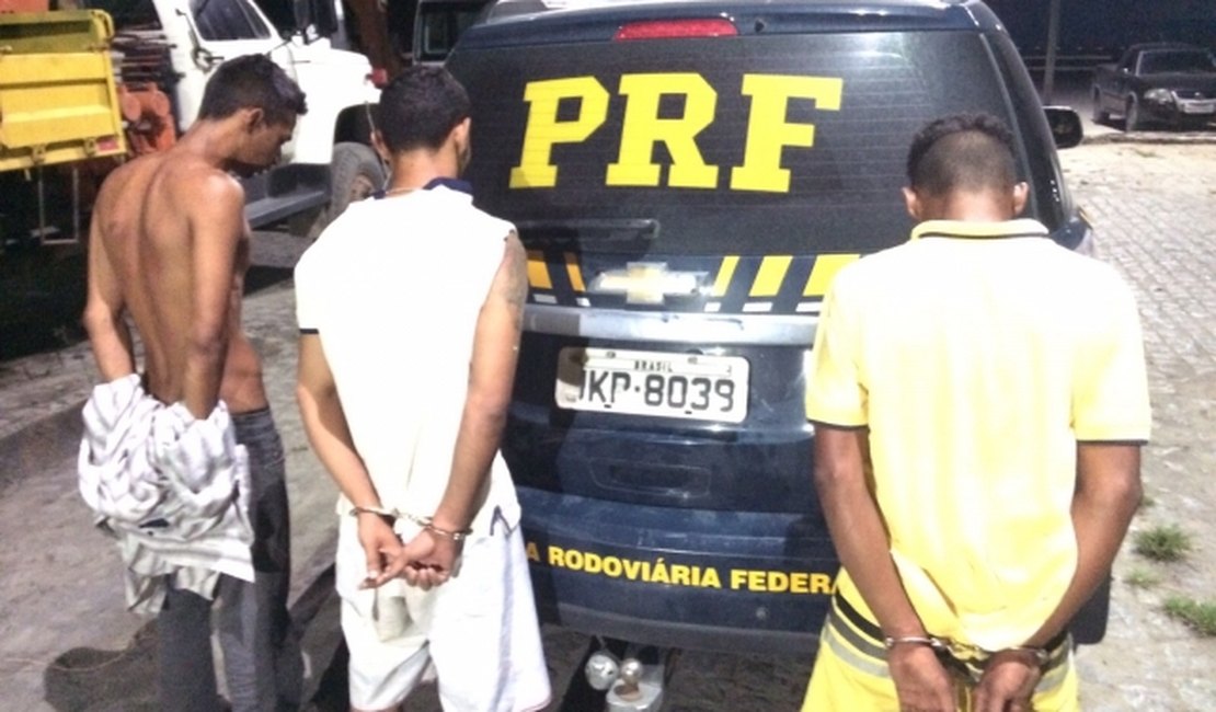 Quadrilha que assaltava ônibus é presa na BR-101