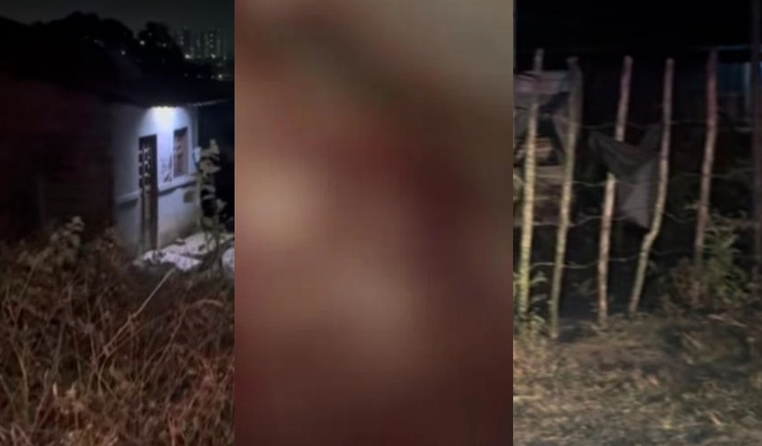 [Vídeo] Suspeito de assasassinato em Arapiraca tentou se livrar da arma na frente da PM