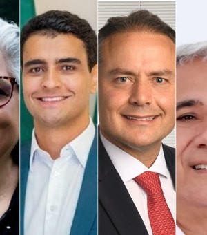 Renan Filho aparece com 50% e JHC com 49% em votos válidos na Quaest