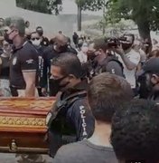 Durante enterro de agente da Polícia Civil, entidade fala em execução