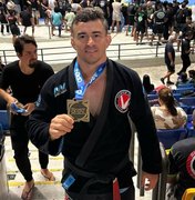 Alagoano mostra força no tatame e conquista pódio em torneio internacional de Jiu-Jítsu