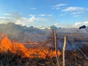 Corpo de Bombeiros atua no combate ao fogo em Maragogi