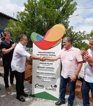 Governador e Secretário de Desenvolvimento inauguram reconstrução do acesso à Ilha do Ferro