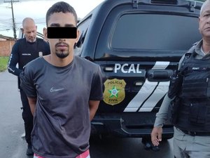 Operação integrada entre o 8º BPM e a DHPP resulta na captura de suspeito de homicídio em Rio Largo; atuação do setor de inteligência foi decisiva para o êxito da ação.