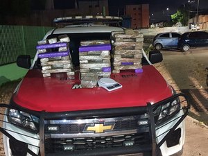 Polícia apreende quase 45 kg de maconha em ação no Ouricuri