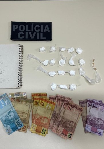 Suspeito de envolvimento com homicídios é preso com drogas em Santana do Ipanema