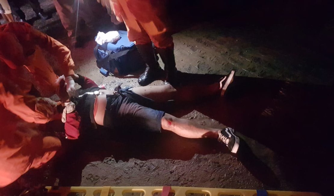 Tentativa de assalto deixa vítima ferida em Maragogi