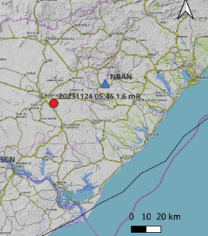 A terra tremeu em Arapiraca nesta sexta (24), informa Laboratório Sismológico da UFRN