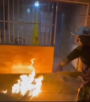 Morador de Maceió incendeia televisor após Brasil ser eliminado da Copa