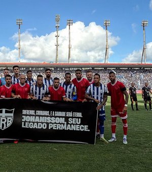 Assassinato de supervisor do Galo une CRB e CSA em ato contra a violência