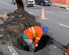 Obra emergencial recupera rede de drenagem na Avenida Dona Constança, na Mangabeiras
