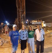 Prefeitura de Porto Calvo e Semarh perfuram poços artesianos no município