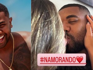 Davi Brito aparece namorando influenciadora nas redes sociais