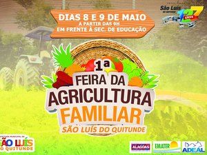 Prefeitura de São Luís do Quitunde promove 1ª Feira da Agricultura Familiar