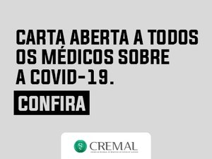 Conselho de Medicina de Alagoas emite nota sobre autonomia no tratamento da Covid-19