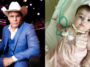 Filha de Juliano Cazarré recebe alta do hospital após ficar sete meses internada