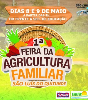 Prefeitura de São Luís do Quitunde promove 1ª Feira da Agricultura Familiar