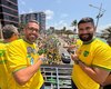 Leonardo Dias e Fabio Costa participam de ato de 7 de setembro e reforçam apoio a Flávio Bolsonaro
