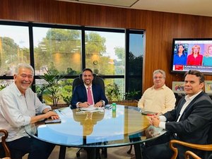 Reunião entre Paulão, Barbosa e Dantas define que PT terá candidato a prefeito em Maceió