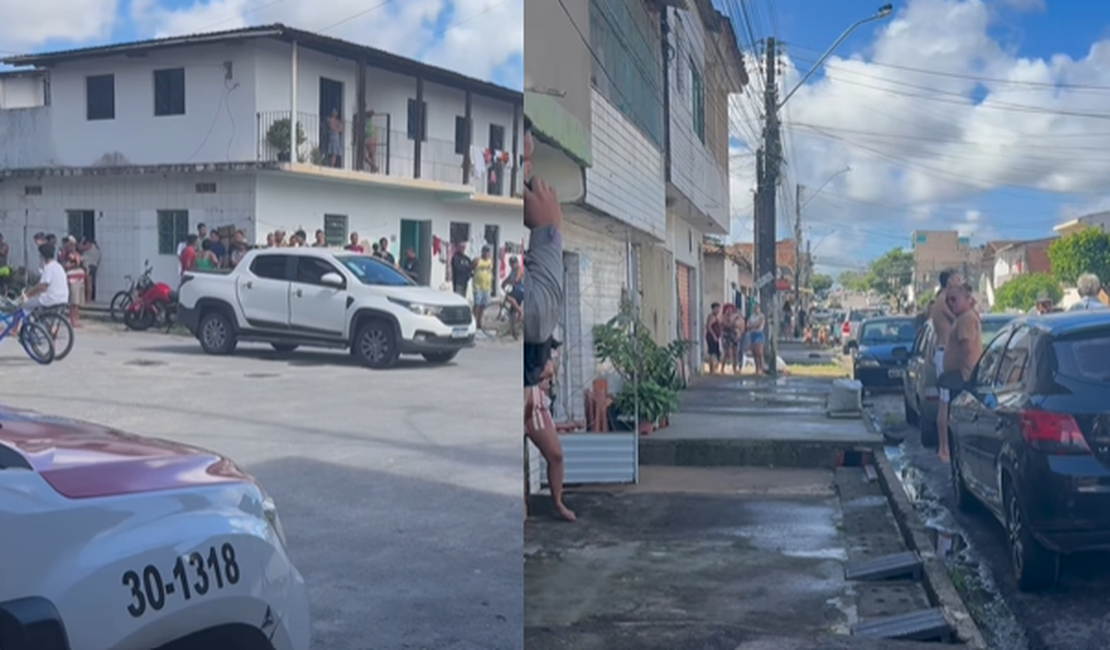 Homem é executado a tiros dentro de mercadinho na parte alta de Maceió